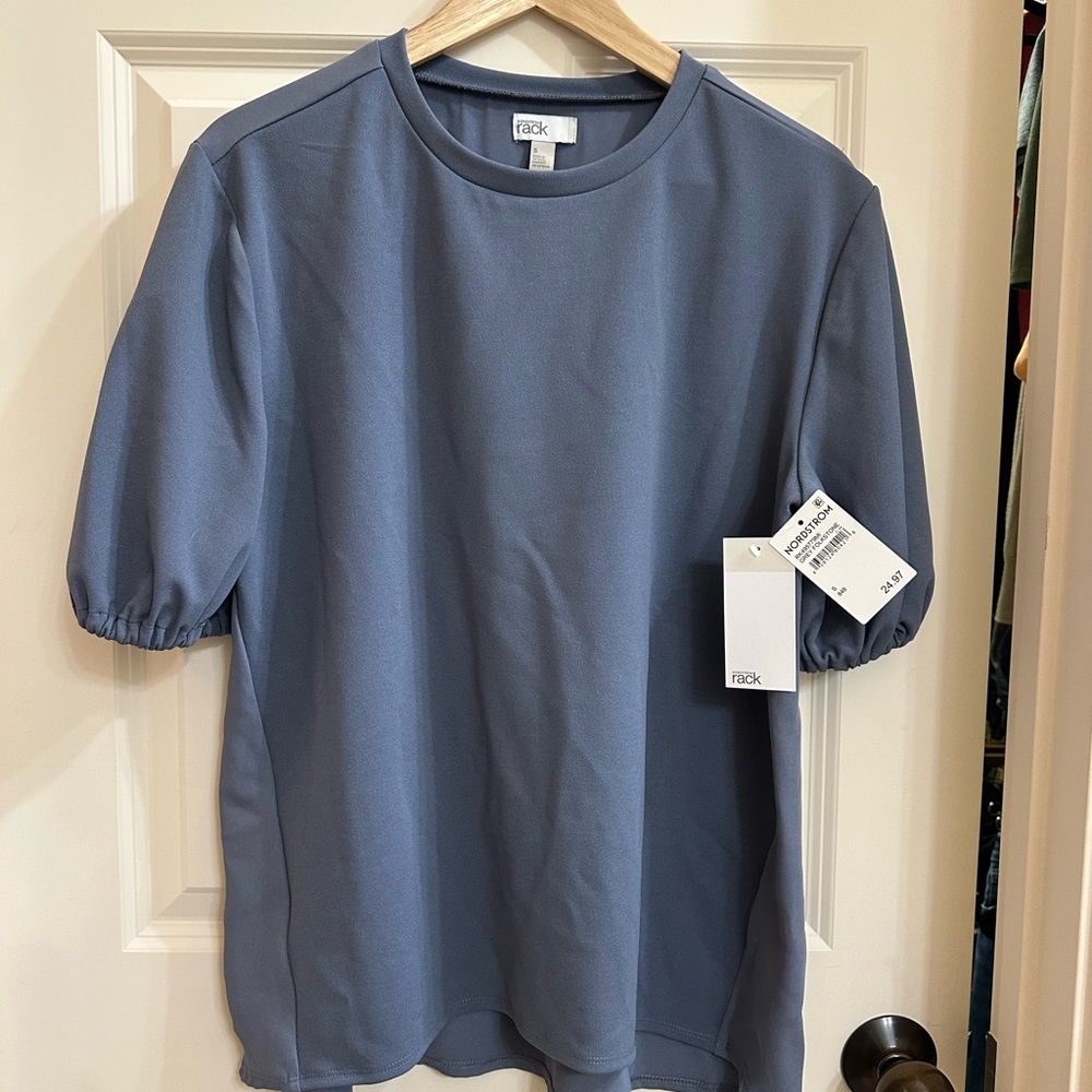 Nordstrom Blue Blouse